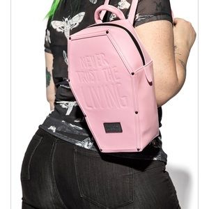 Black Craft Never Trust the Living backpack